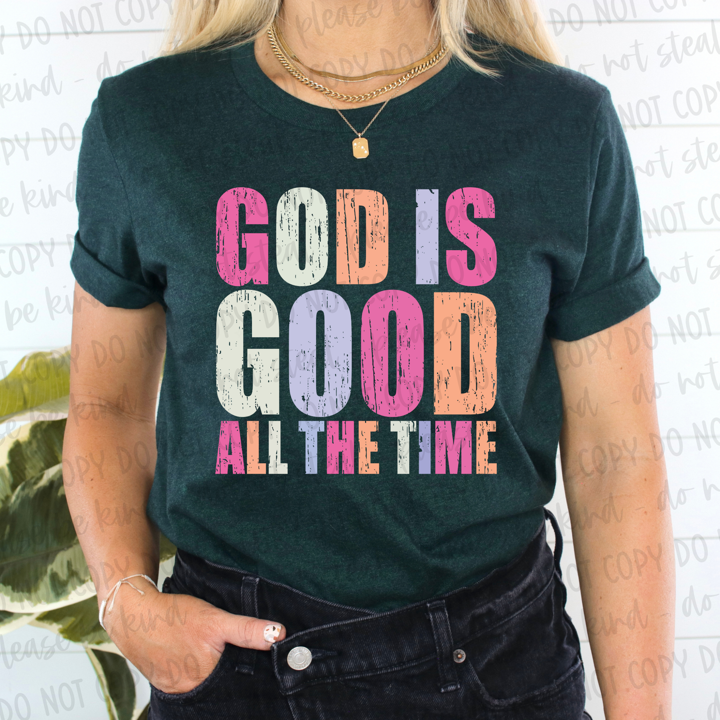 DTF TRANSFER God Is Good