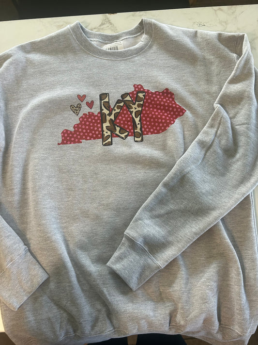 KY Valentines Crewneck