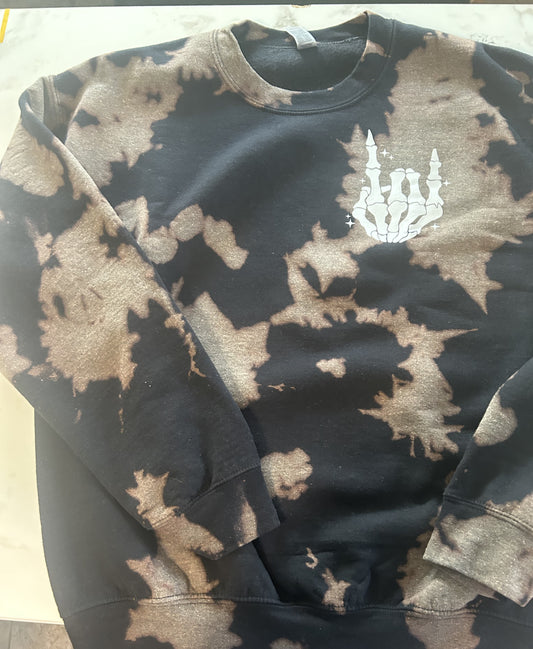 Skelly Expensive Bleached Crew