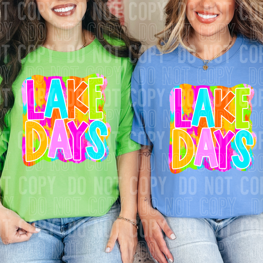 DTF TRANSFER Lake Days