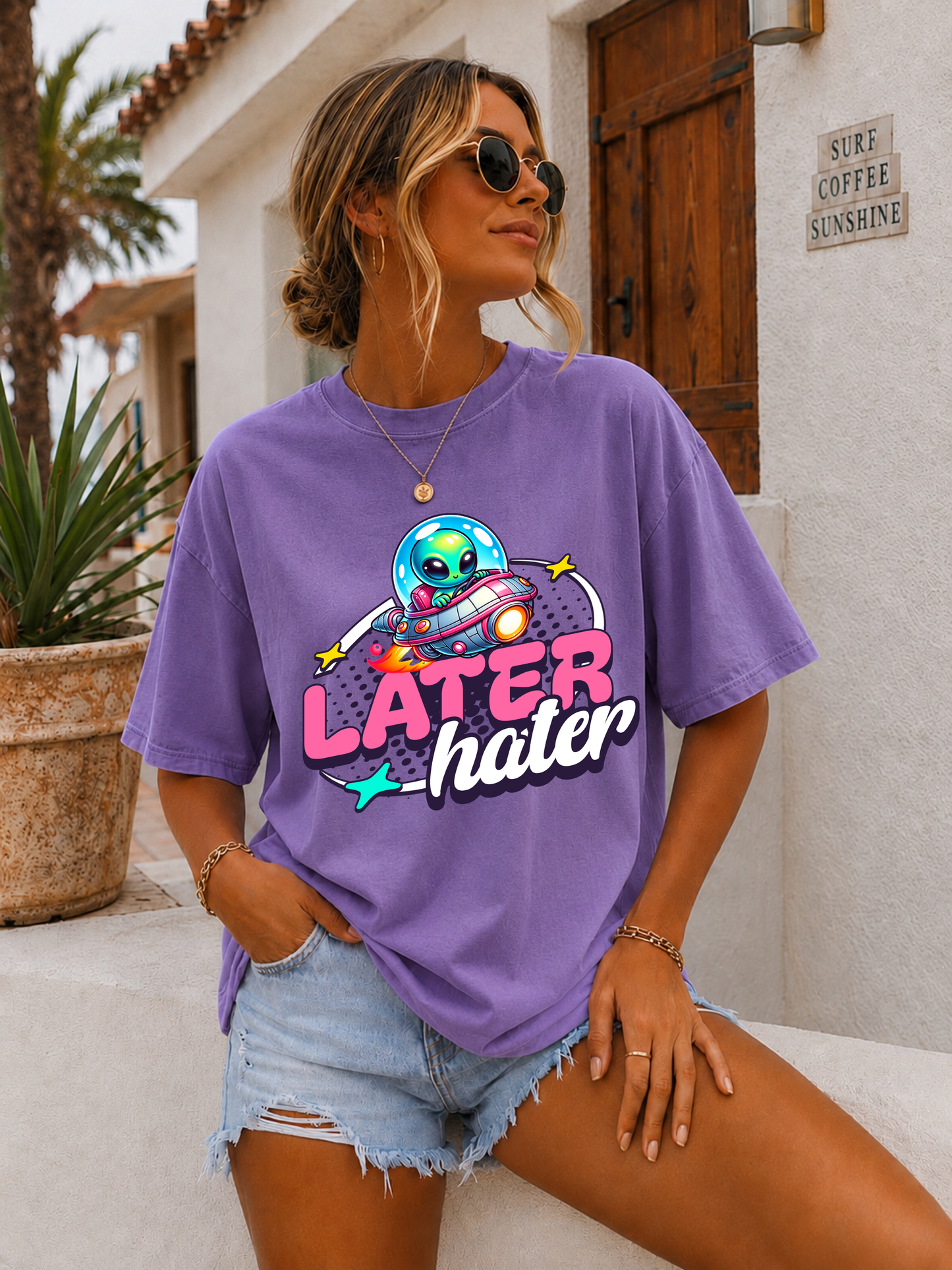 DTF TRANSFER Later Hater Alien