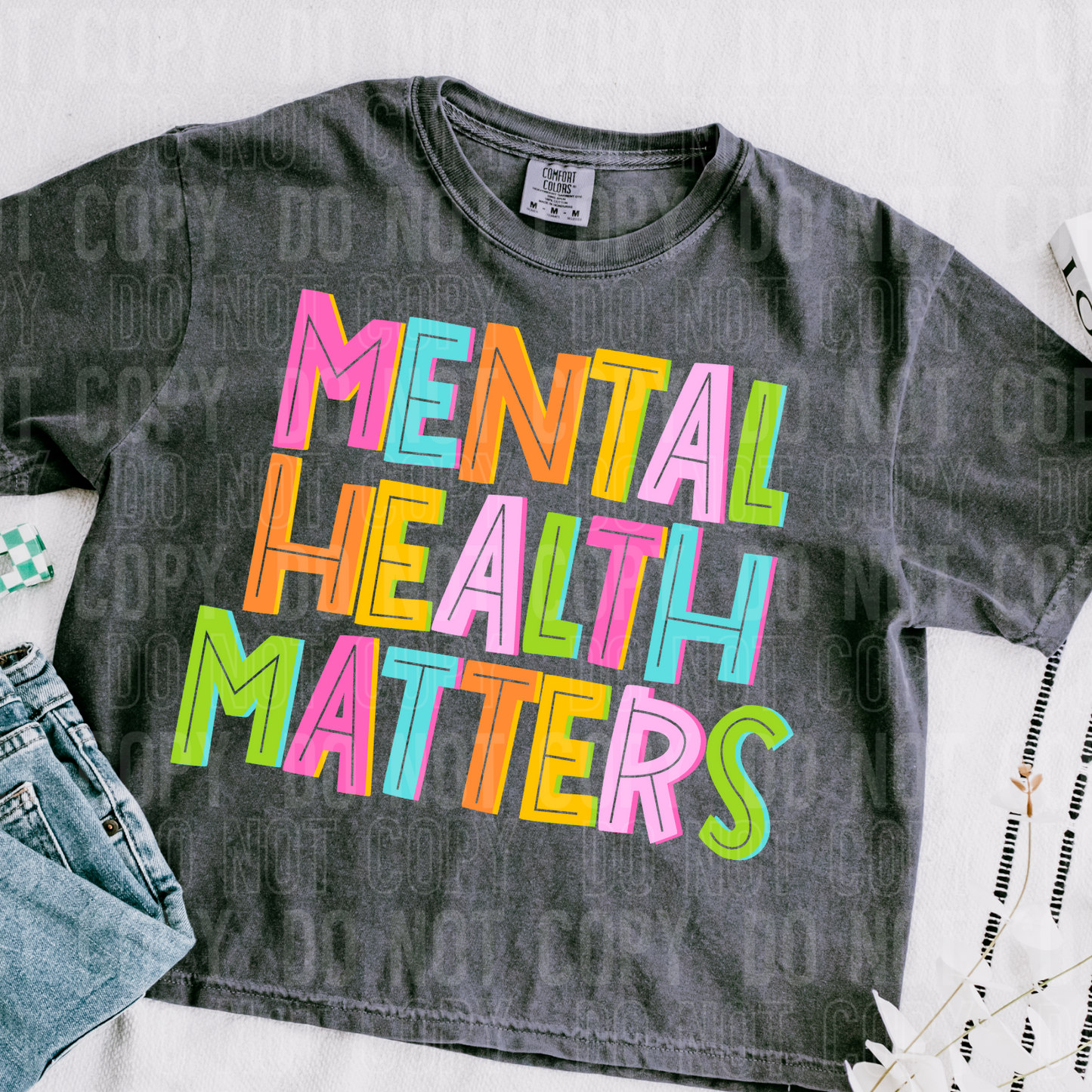 DTF TRANSFER Mental Health Matters