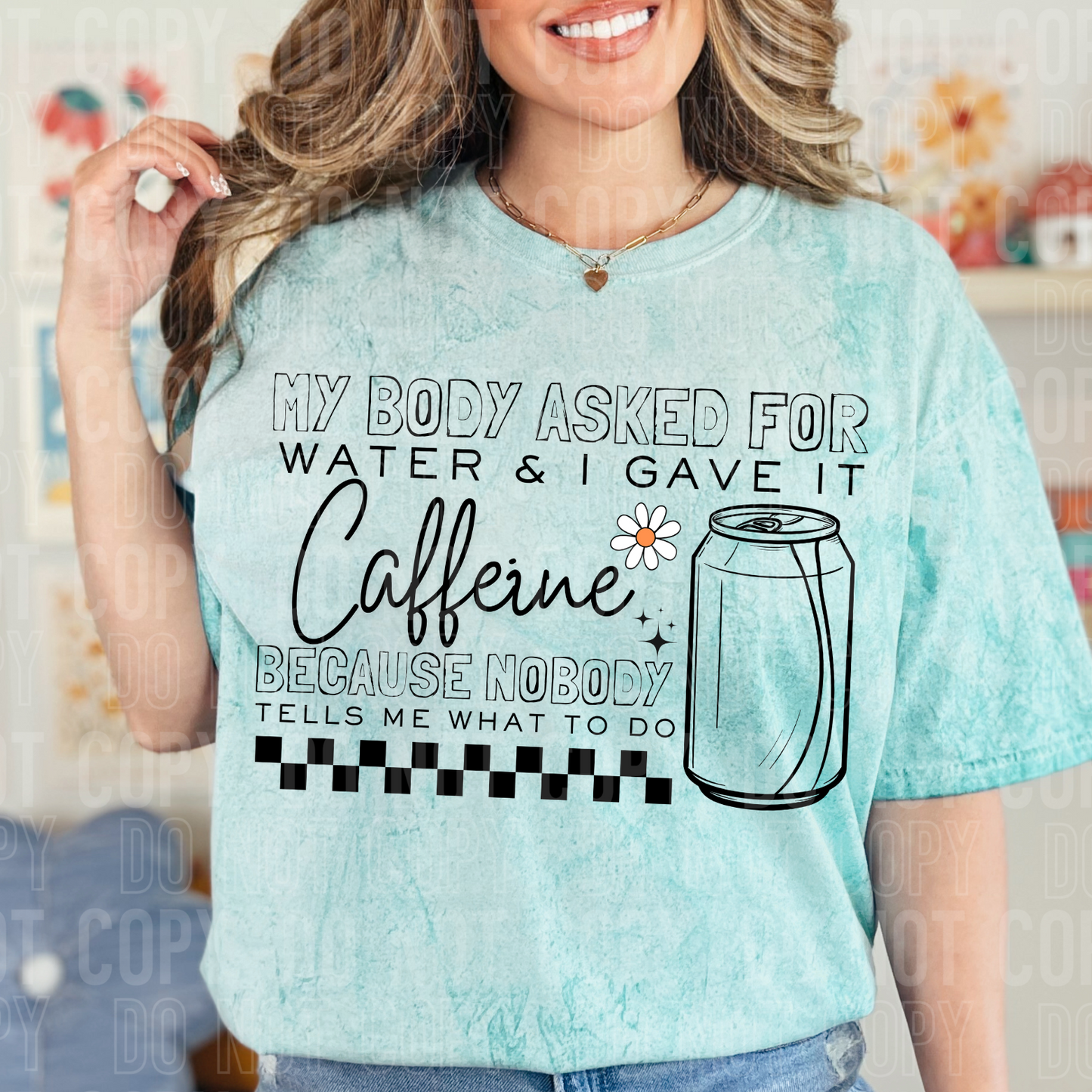 DTF TRANSFER Caffeine
