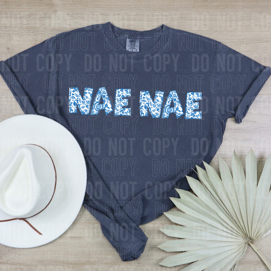 DTF TRANSFER Nae Nae Chinoiserie