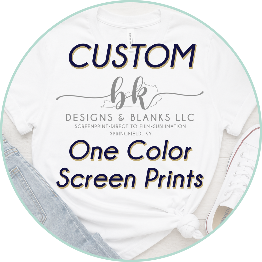 One Color Custom Screen Print Transfers *5-7 business day TAT* – BK ...