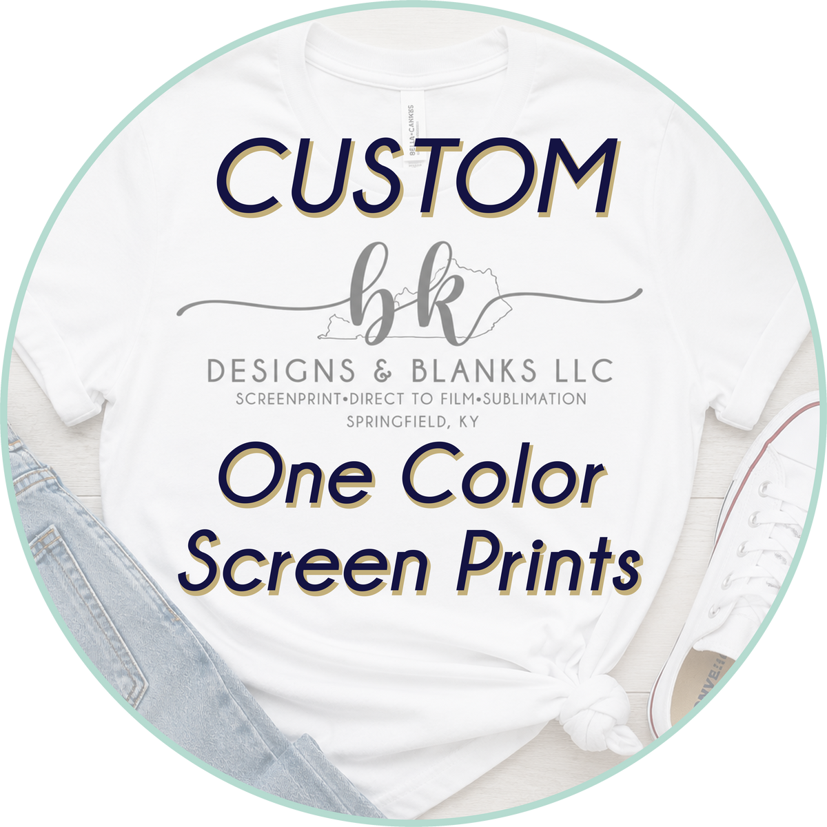 One Color Custom Screen Print Transfers *5-7 business day TAT* – BK ...