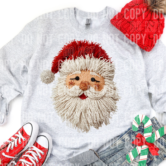 DTF TRANSFER Santa Yarn String