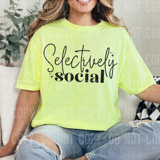 DTF TRANSFER Selectively Social