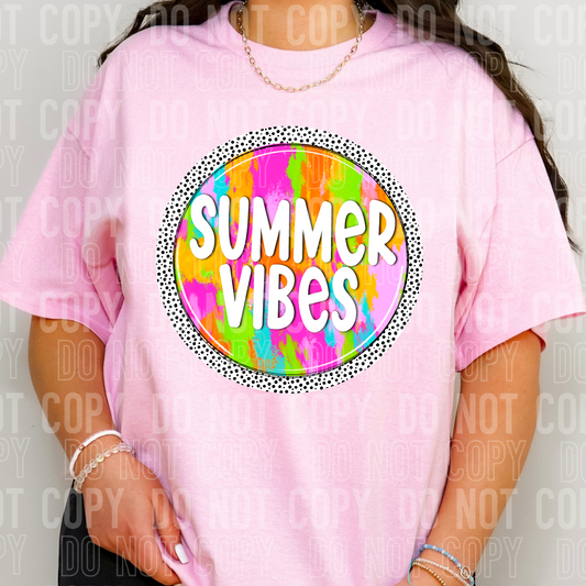 DTF TRANSFER Summer Vibes