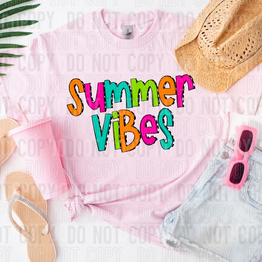DTF TRANSFER Summer Vibes