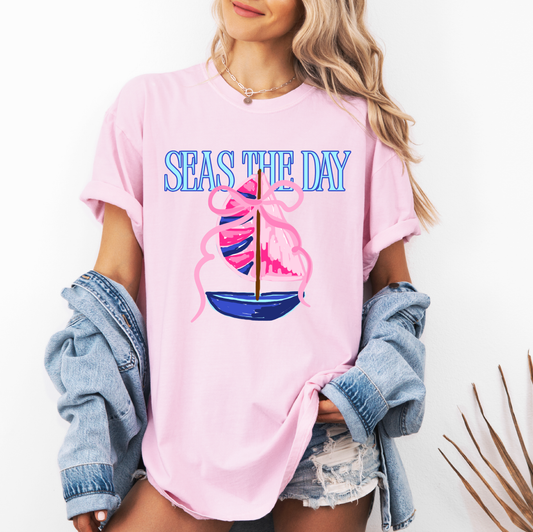 DTF TRANSFER Seas The Day