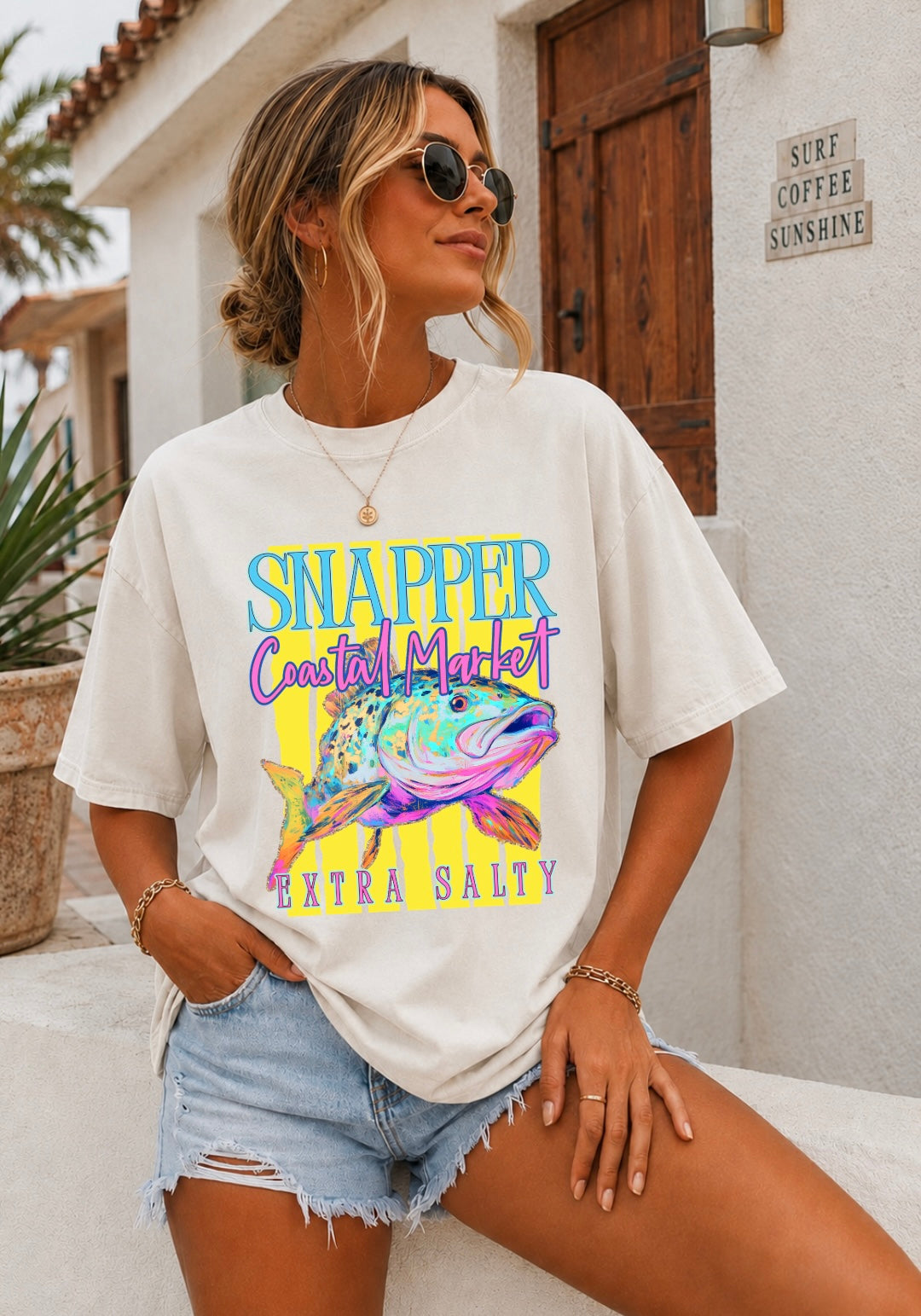 DTF TRANSFER Snapper Coastal Market