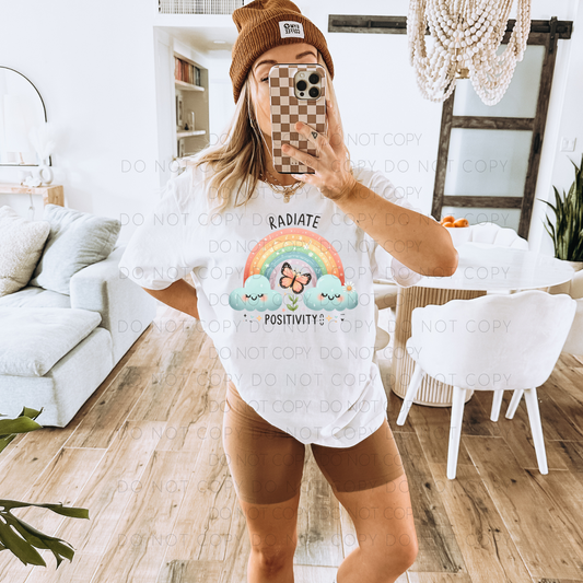 DTF TRANSFER Radiate Positivity