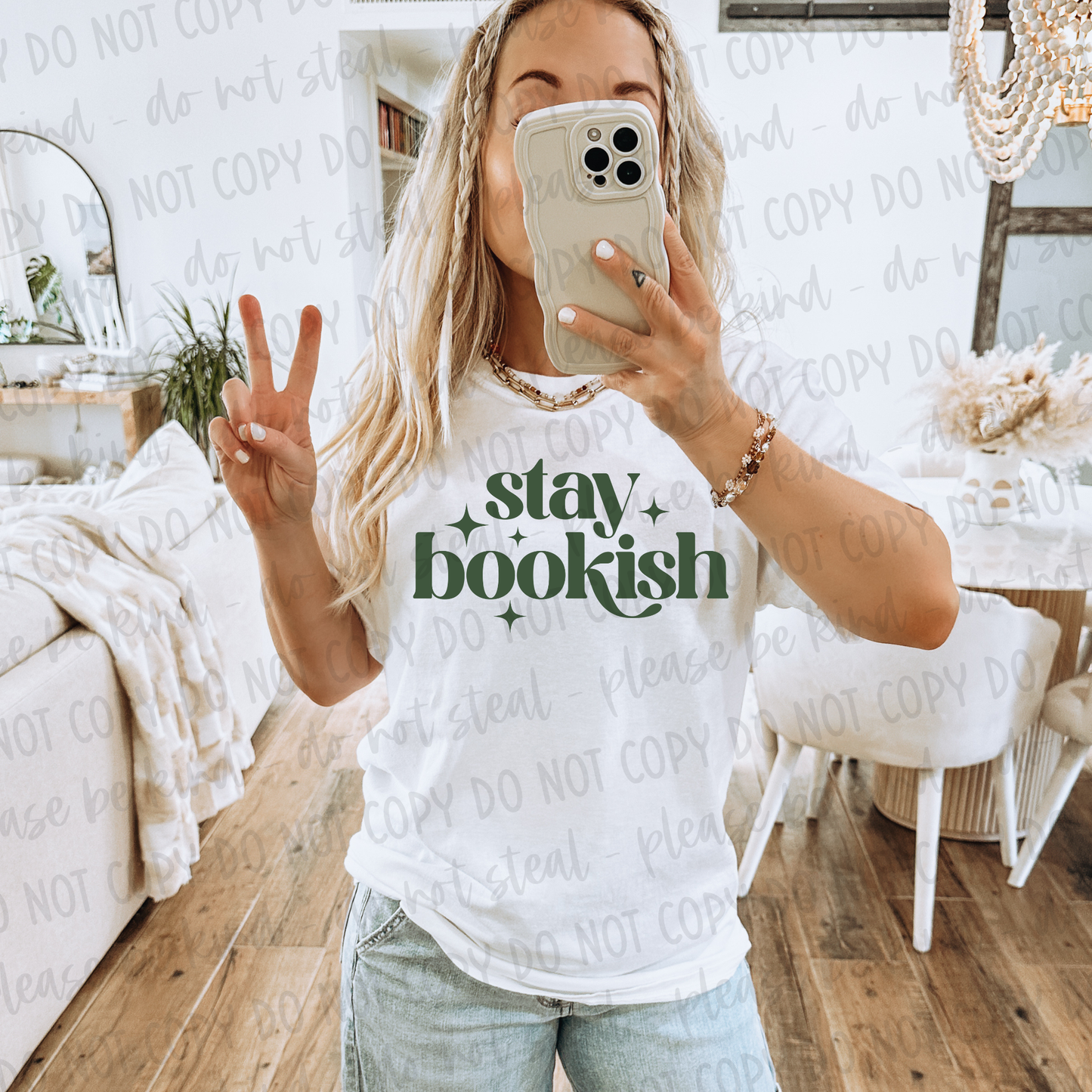 DTF TRANSFER Stay Bookish