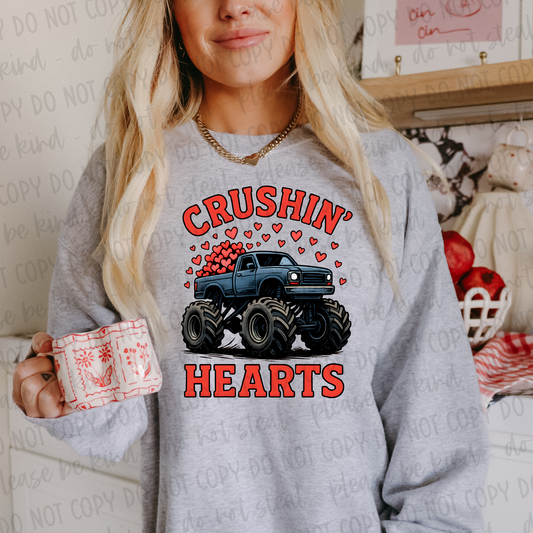 DTF TRANSFER Crushin' Hearts