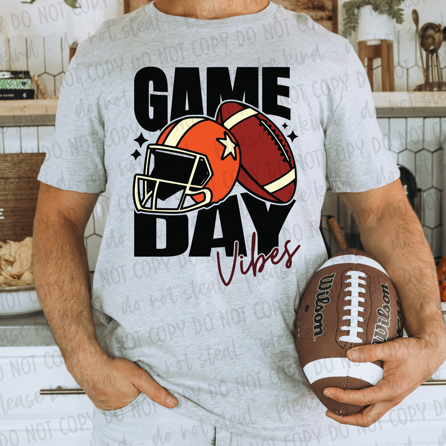 DTF TRANSFER Game Day Vibes