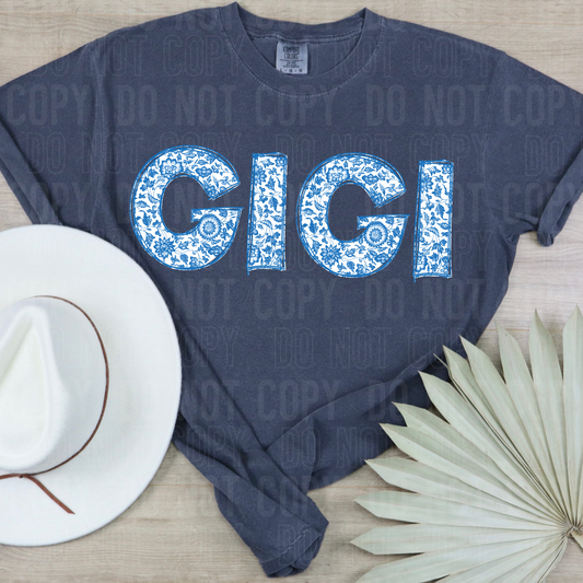 DTF TRANSFER Gigi Chinoiserie