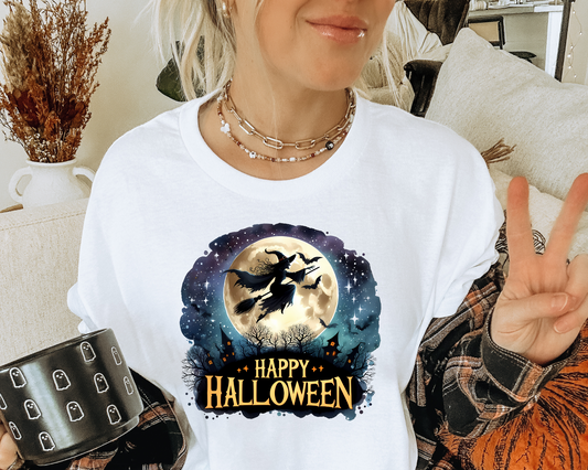 DTF TRANSFER Happy Halloween-Witch