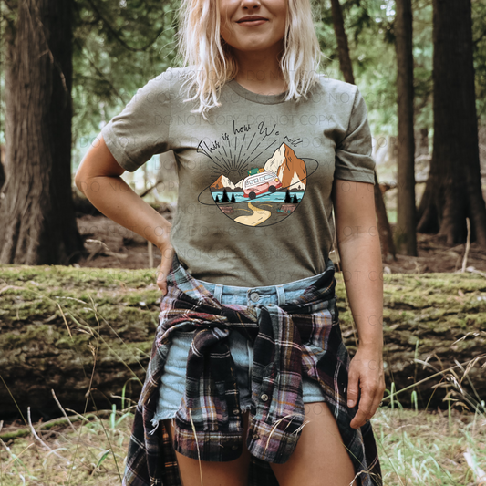 This Is How We Roll Heather Olive Tee