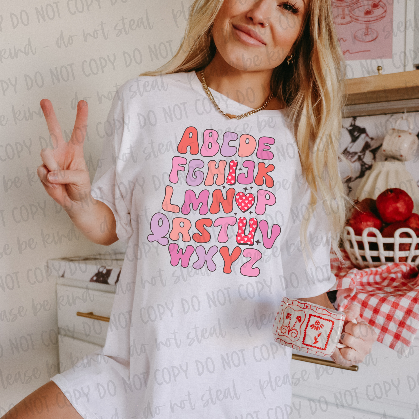 DTF TRANSFER I Heart U