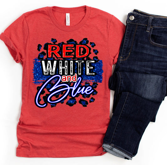 DTF TRANSFER RevelYOU Red white and blue