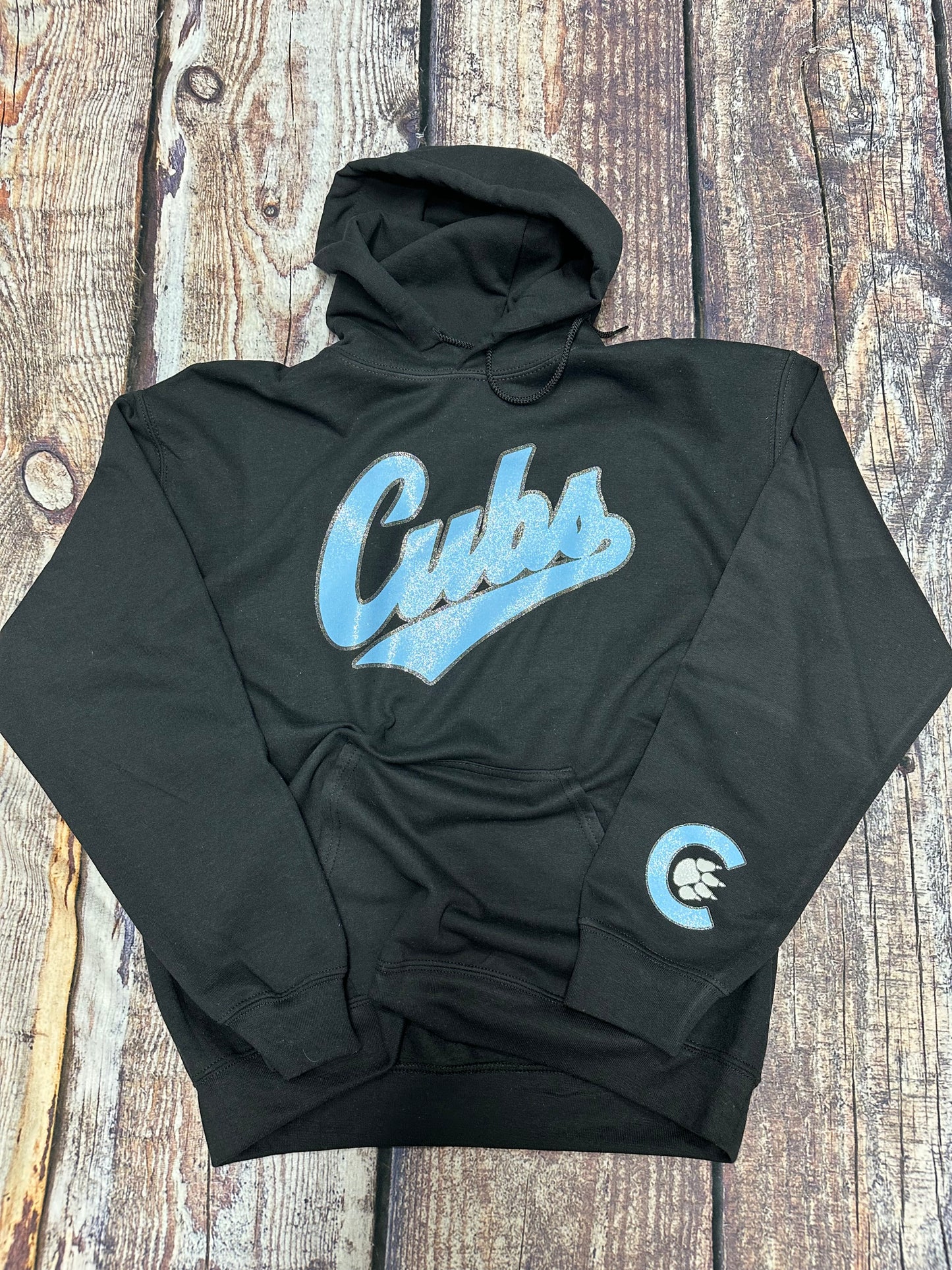 Cubs Personalized Hoodie (black)