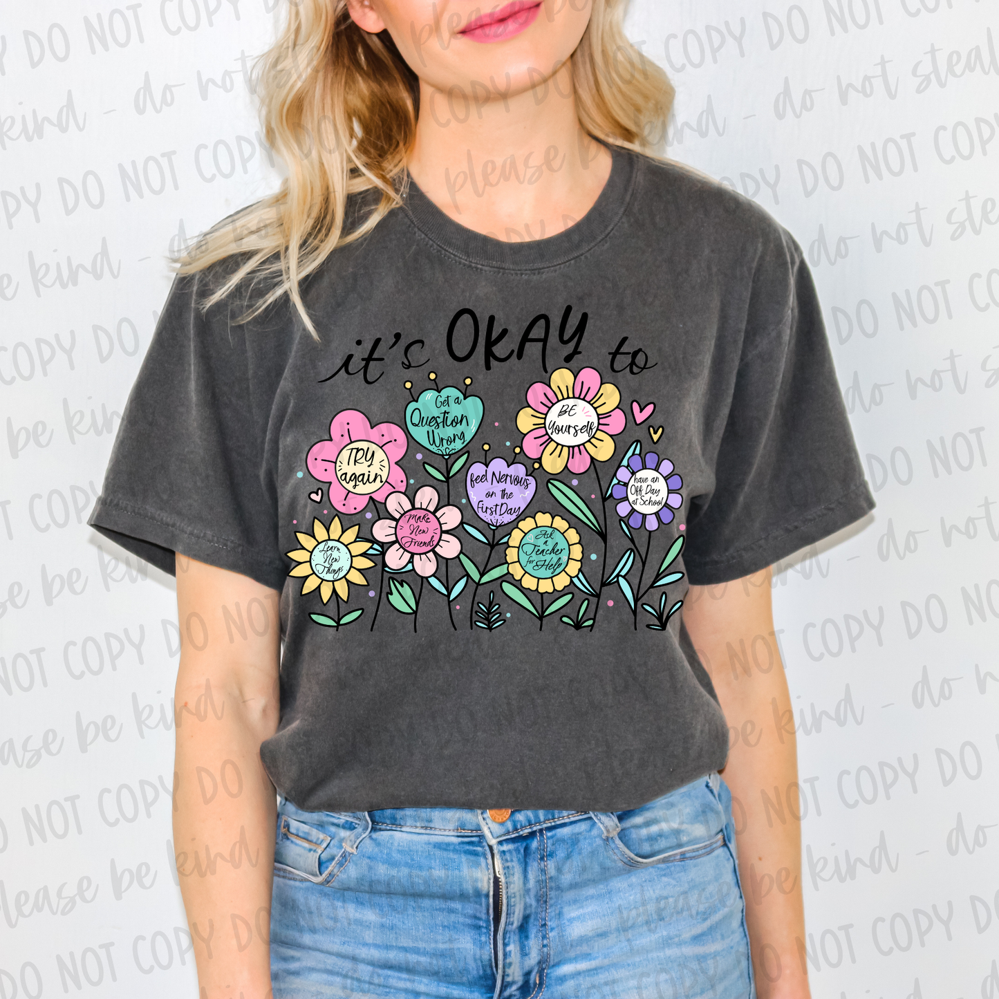 DTF TRANSFER Its Okay