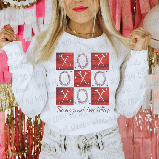 DTF TRANSFER Love Letters