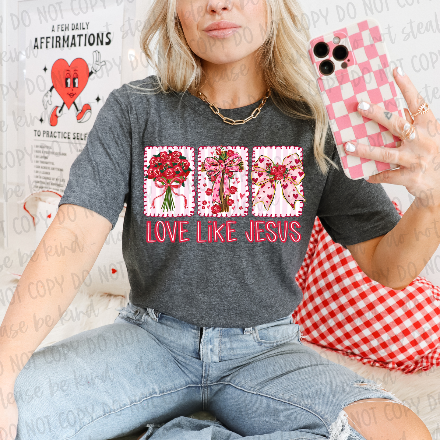 PREMADE GANG SHEET-VALENTINE'S DAY 22x60