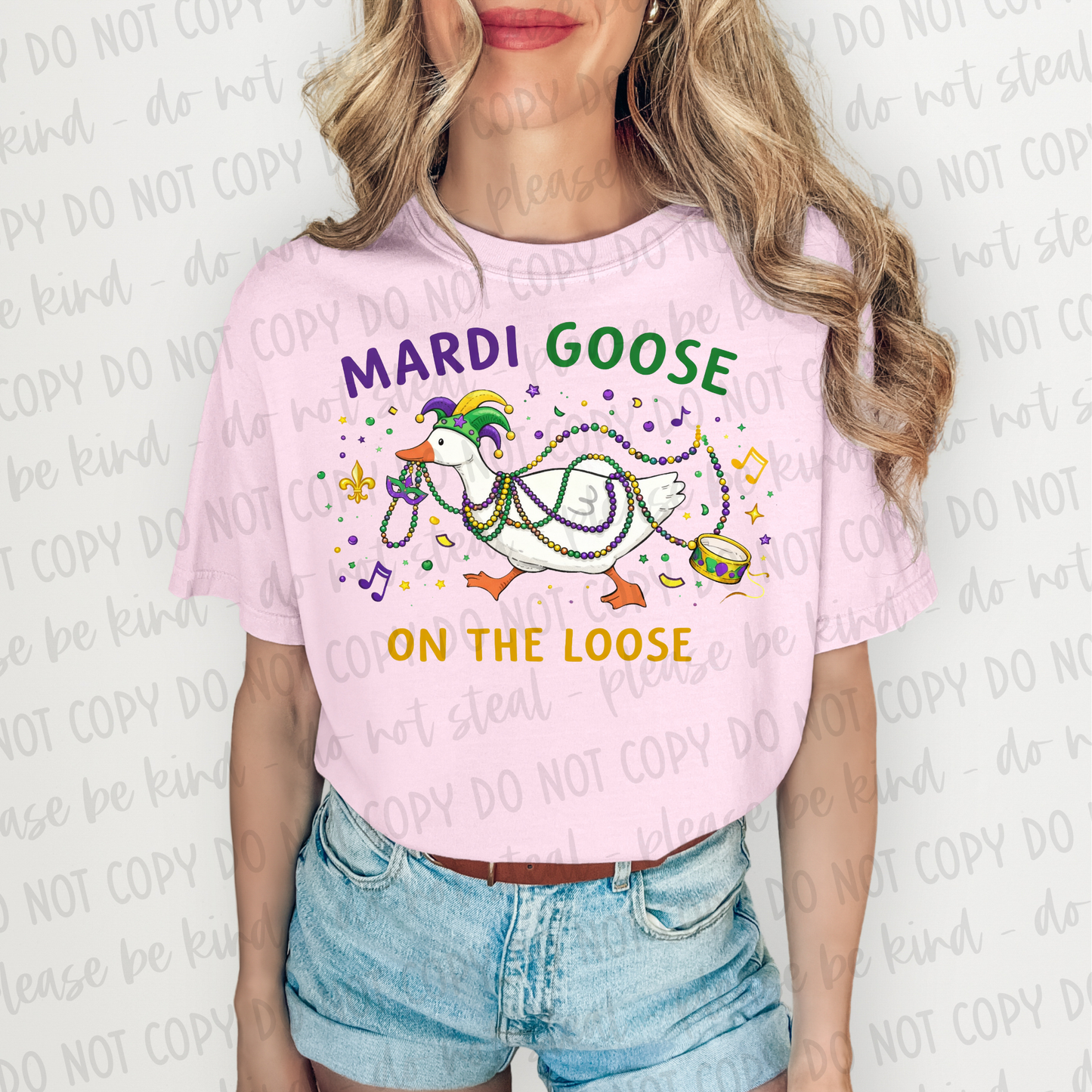 DTF TRANSFER Mardi Goose