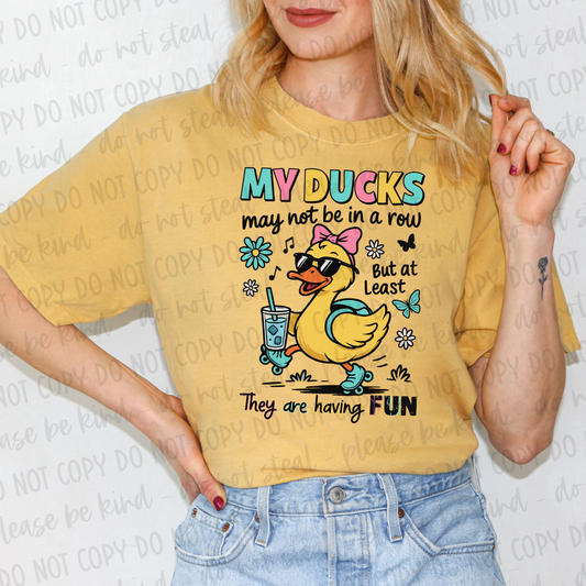 DTF TRANSFER My Ducks