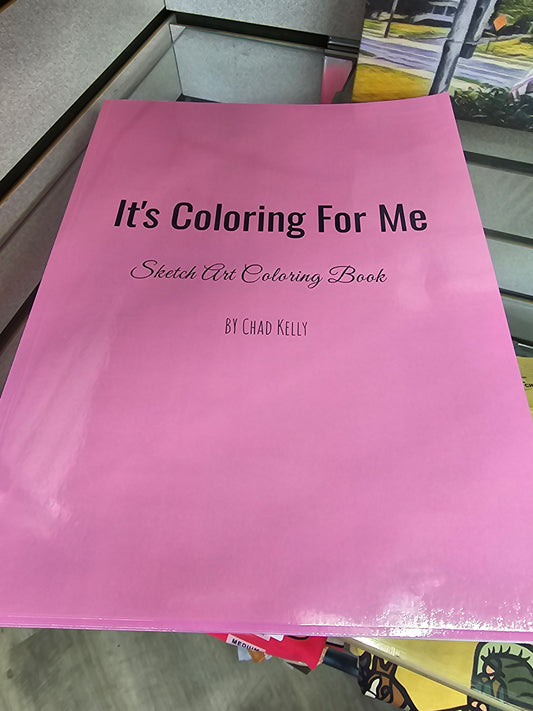 Hand drawn coloring books