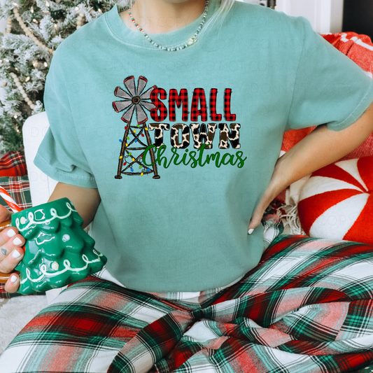 DTF TRANSFER Small Town Christmas