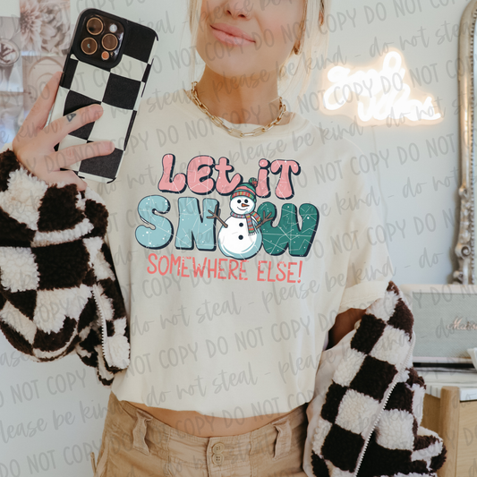 DTF TRANSFER Somewhere Else