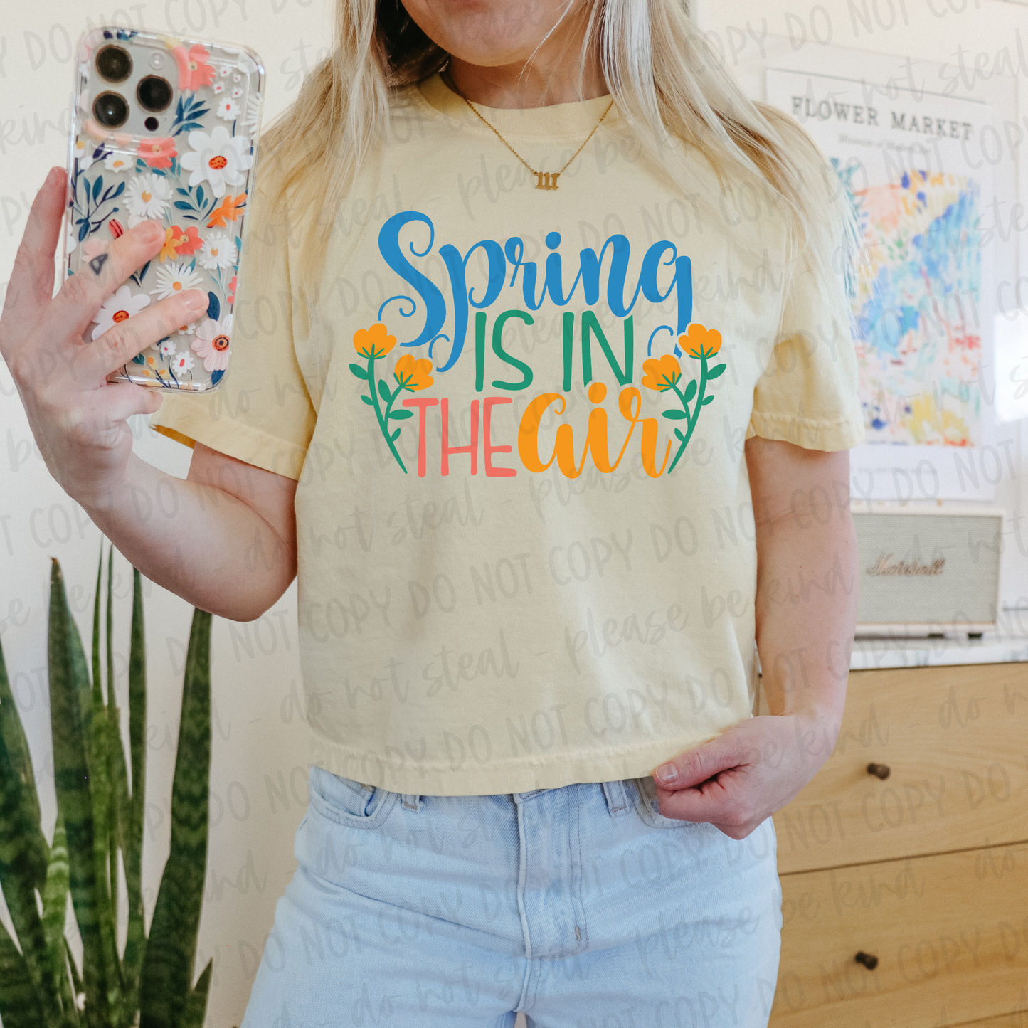 DTF TRANSFER Spring Is In The Air