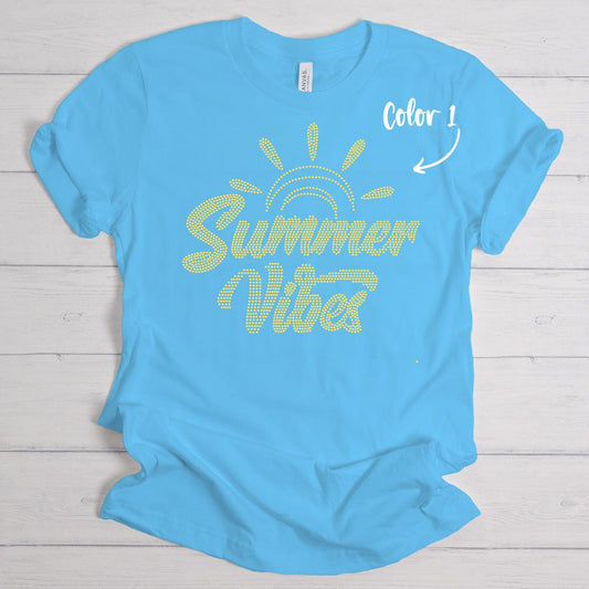 SPANGLES- Summer Vibes - One Color - 5-7 business day turnaround time