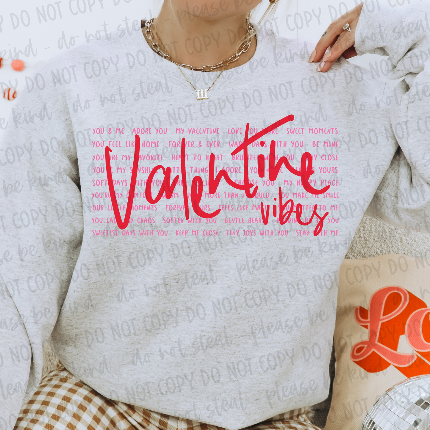 DTF TRANSFER Valentine Vibes