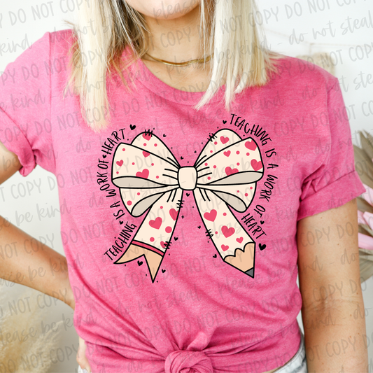 DTF TRANSFER Work Of Heart