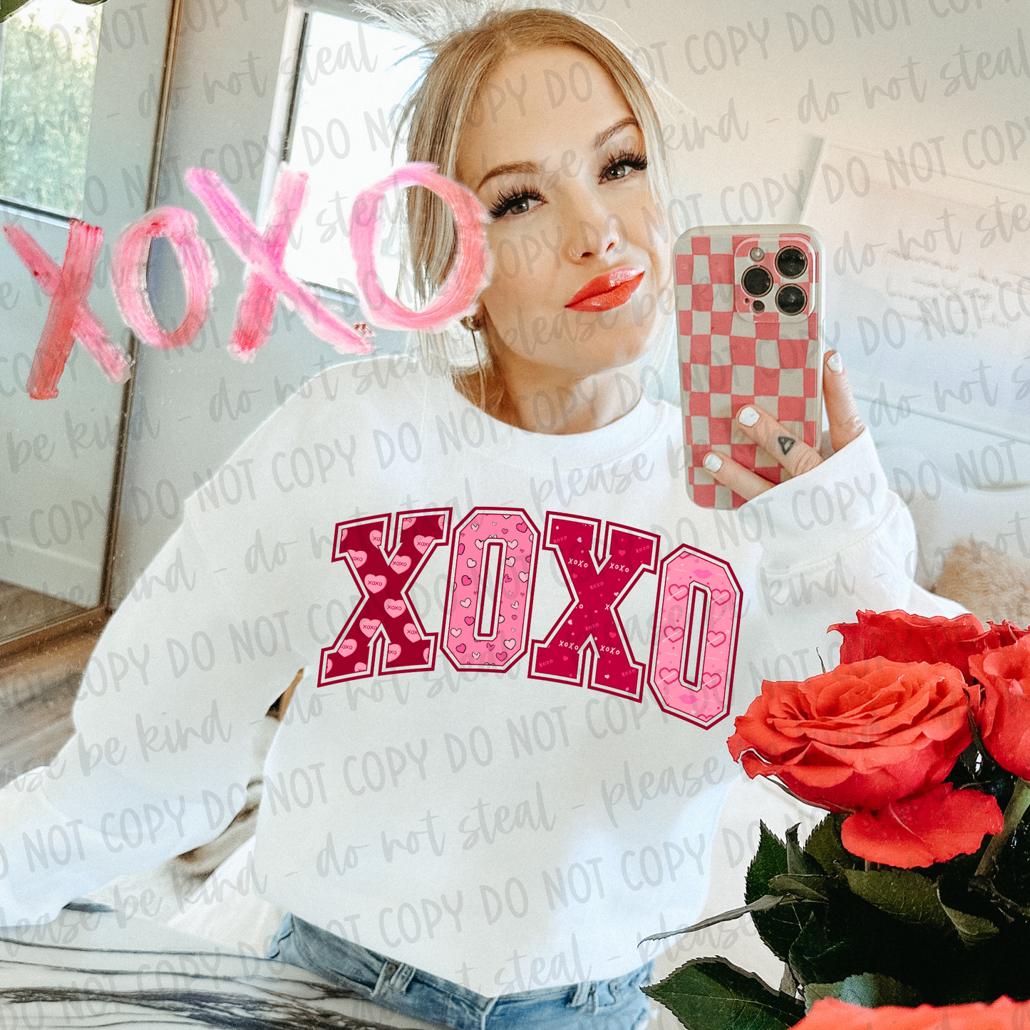 PREMADE GANG SHEET-VALENTINE'S DAY 22x60