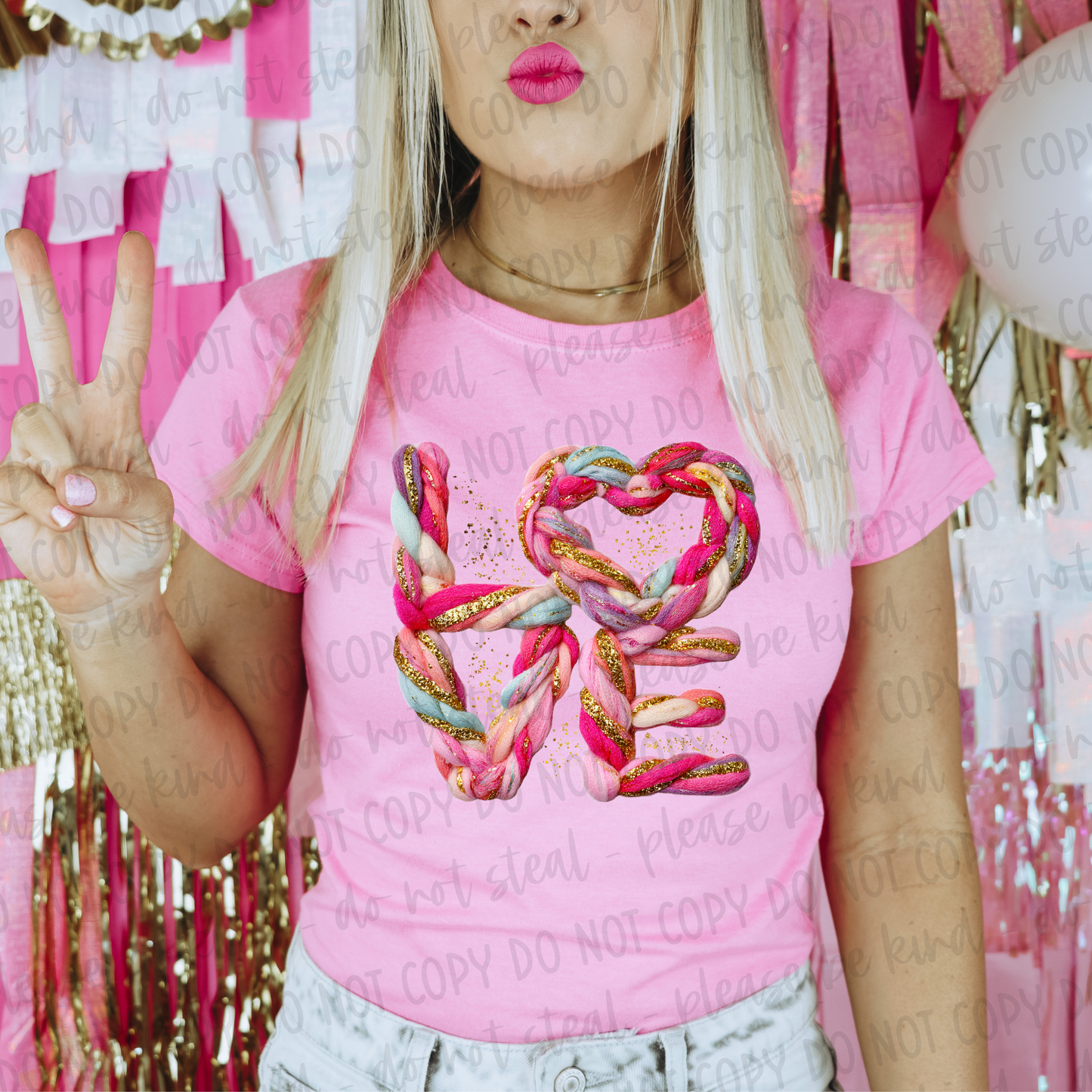 PREMADE GANG SHEET-VALENTINE'S DAY 22x60