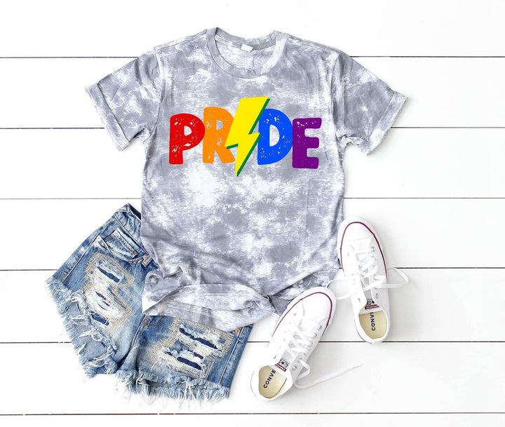 DTF TRANSFER Pride Lightning Bolt