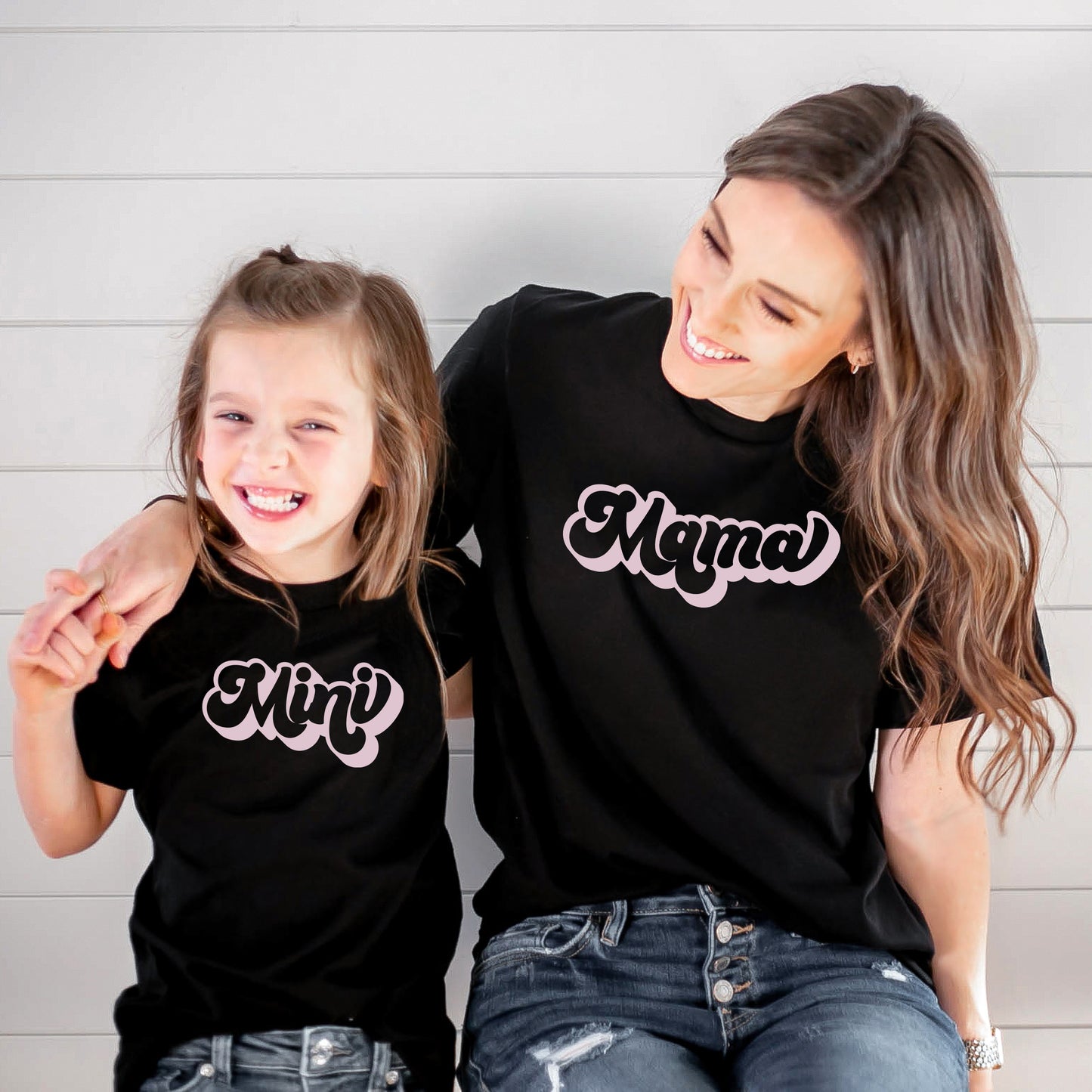 Mini Retro Black Tee (Youth/Toddler/Infant)