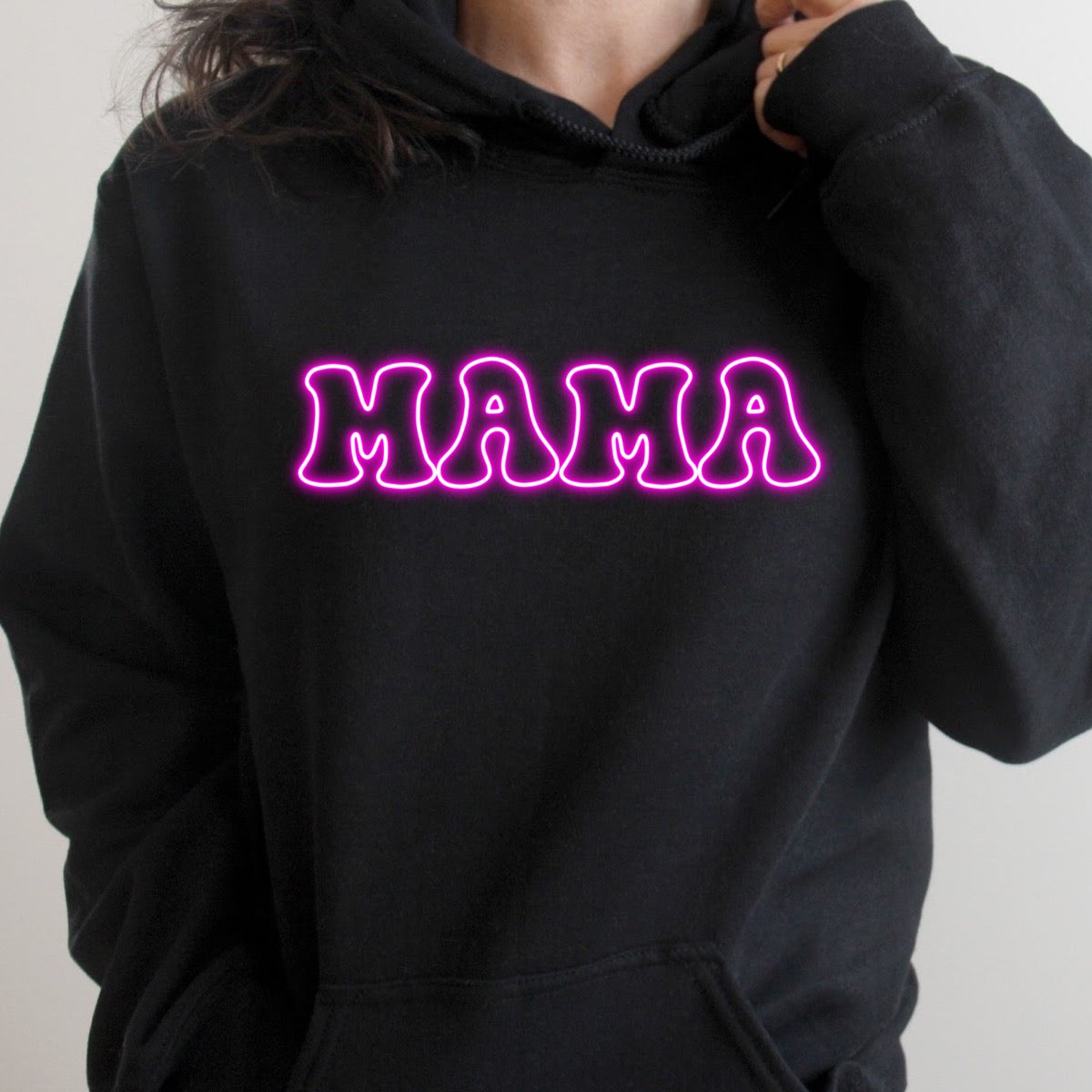 DTF TRANSFER Mama Neon Retro