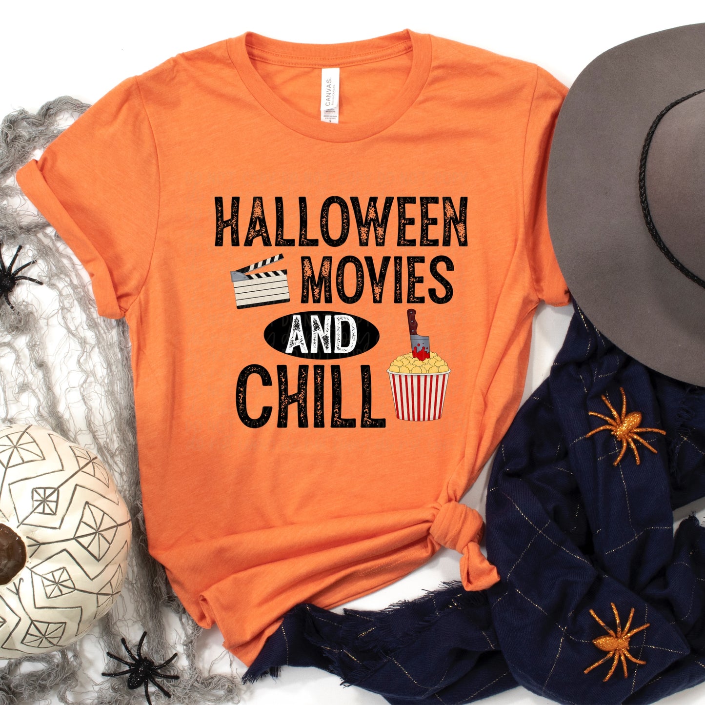 DTF TRANSFER Halloween Movies & Chill