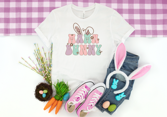 Mama Bunny White Tee