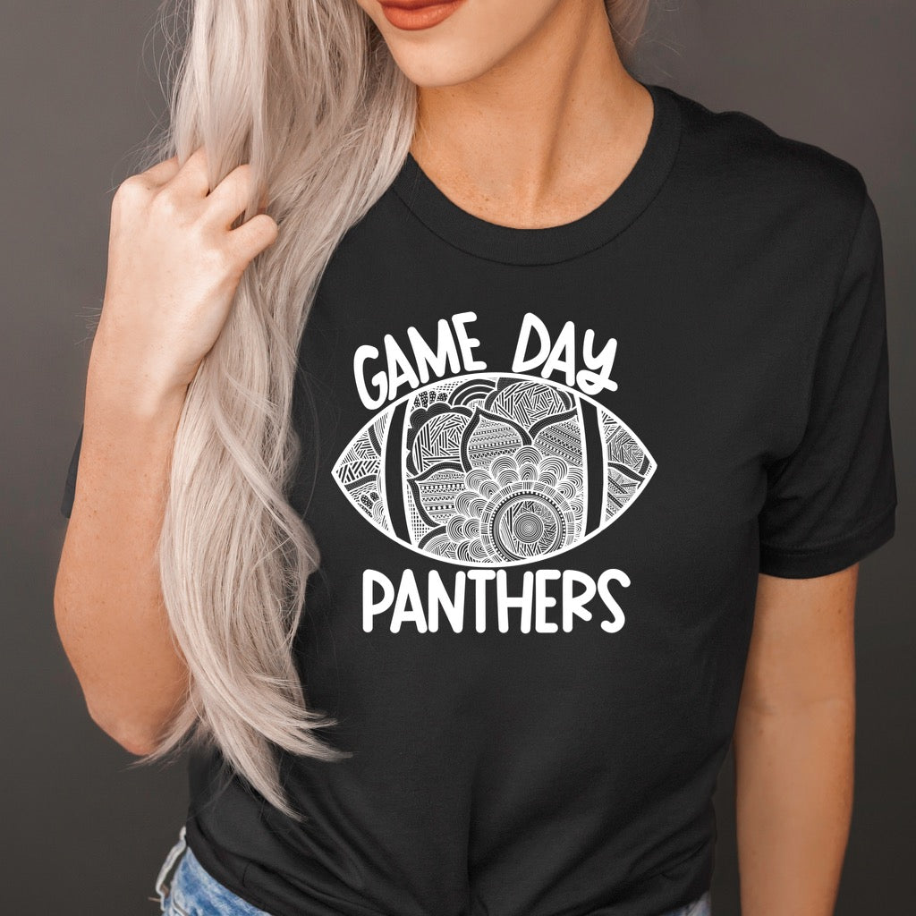 DTF TRANSFER Game Day Panthers