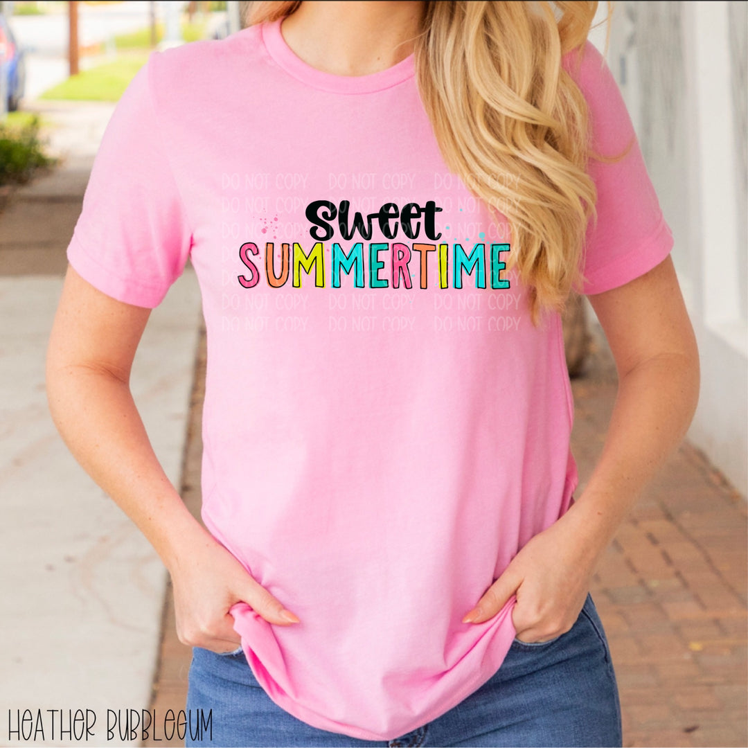 DTF TRANSFER Sweet Summertime