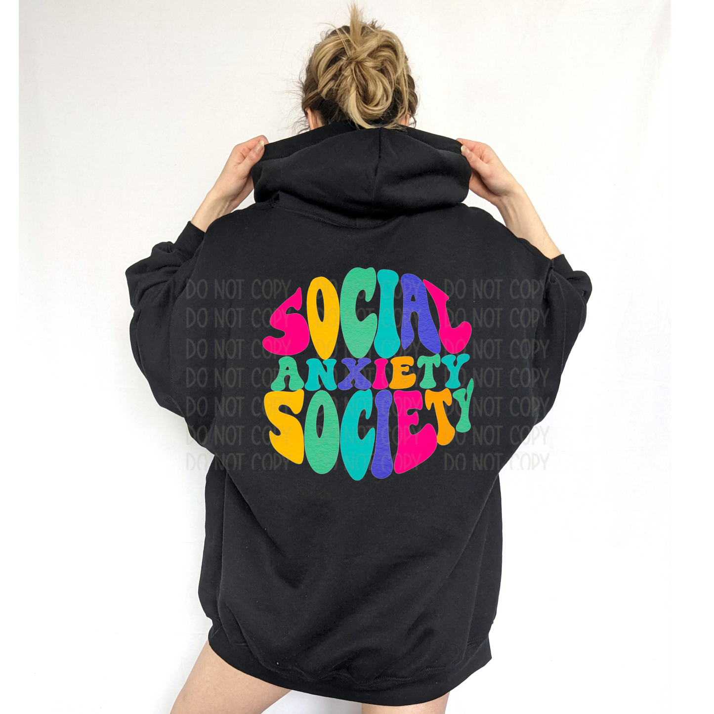 DTF TRANSFER Social Anxiety Society