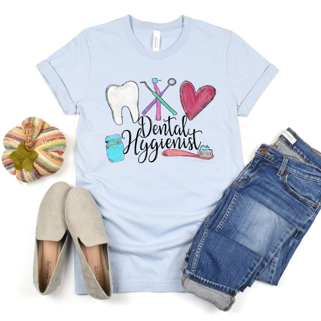 DTF TRANSFER Dental Hygienist