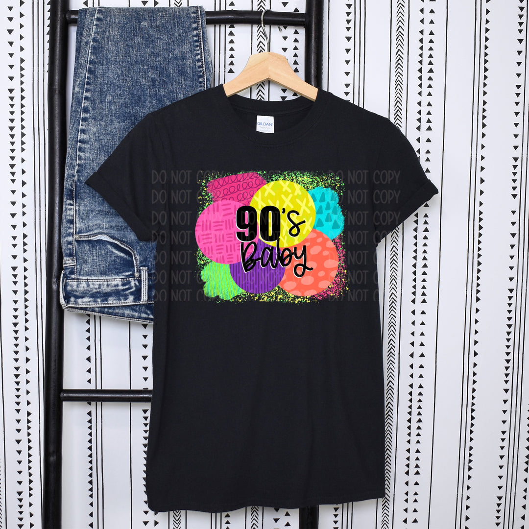DTF TRANSFER 90s Baby Colorful